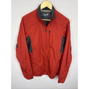 SMARTWOOL Men’s S Red Merino Sport UltraLight Packable Jacket Wind